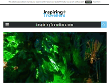 Tablet Screenshot of inspiringtravellers.com